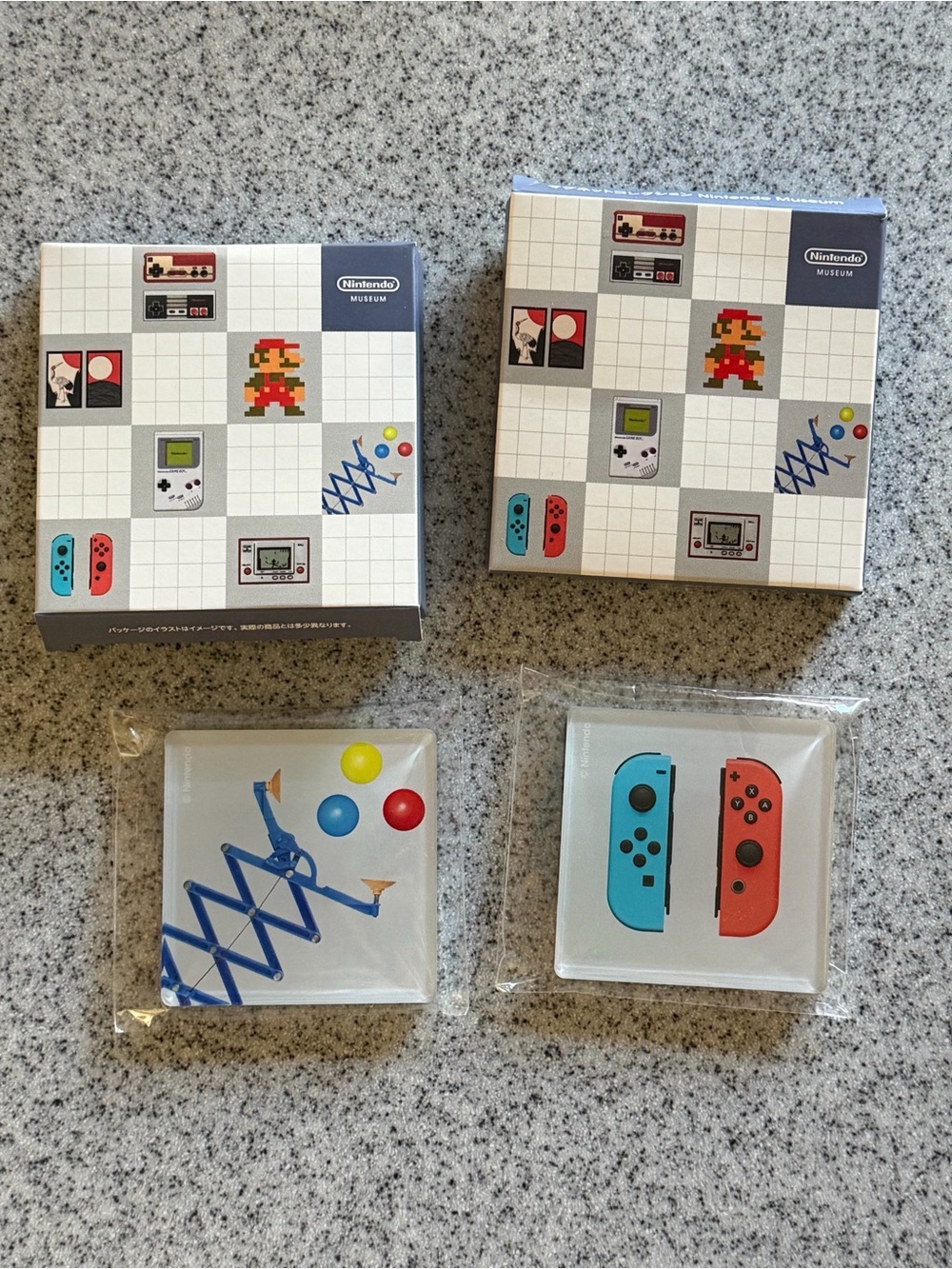 Nintendo Museum Magnet Collection Switch & Ultra Hand (lot of 2)